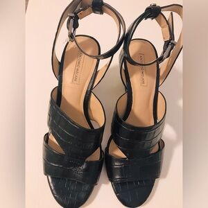 Antonio Melani Leader Black Sandals - Size 8.5 M - Brand New!